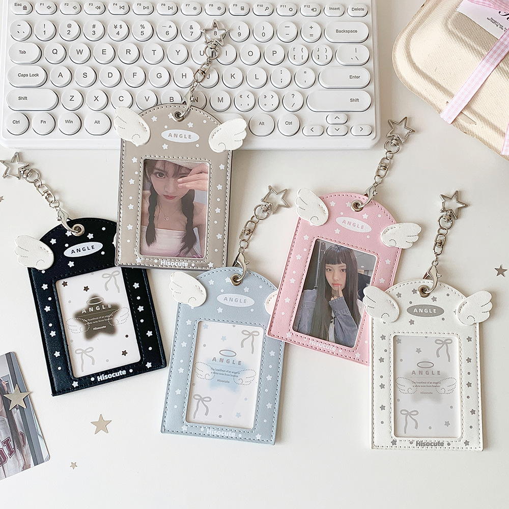 3-inch Polaroid Storage And Display Bag With Keychain Card Holder