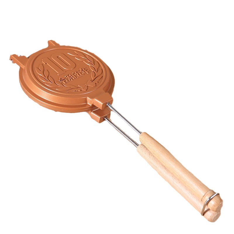 Wooden Handle Non-stick Aluminum Sandwich Baking Tray