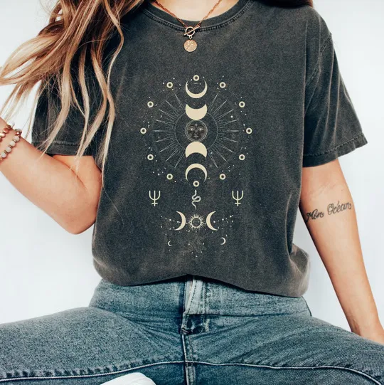 Women's Fashion Popular 3D Printed Short Sleeve T shirt Style7 M - Shop at LoveMi
