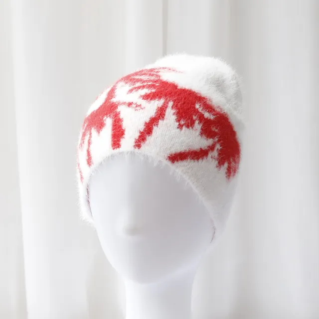Hip Hop Knitted Hat Pullover Wool Knitted Hat Red - Shop at LoveMi