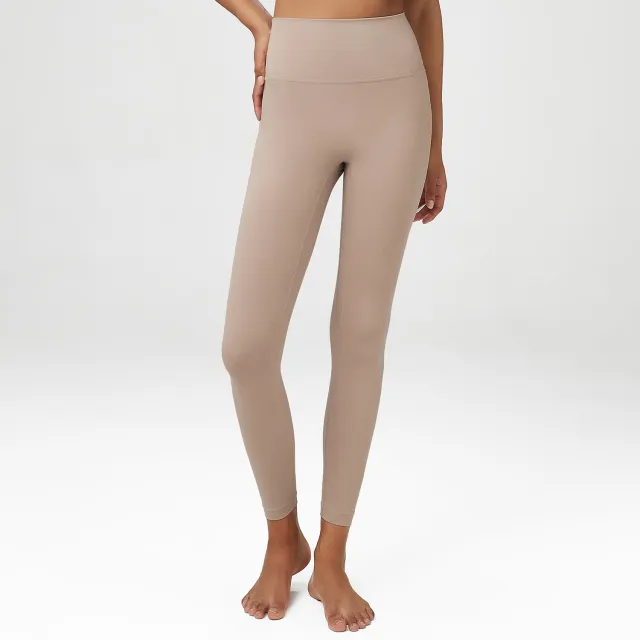 Naked Women sense Hip lifting Fitness Trousers C350 Milk Oats - Shop at LoveMi