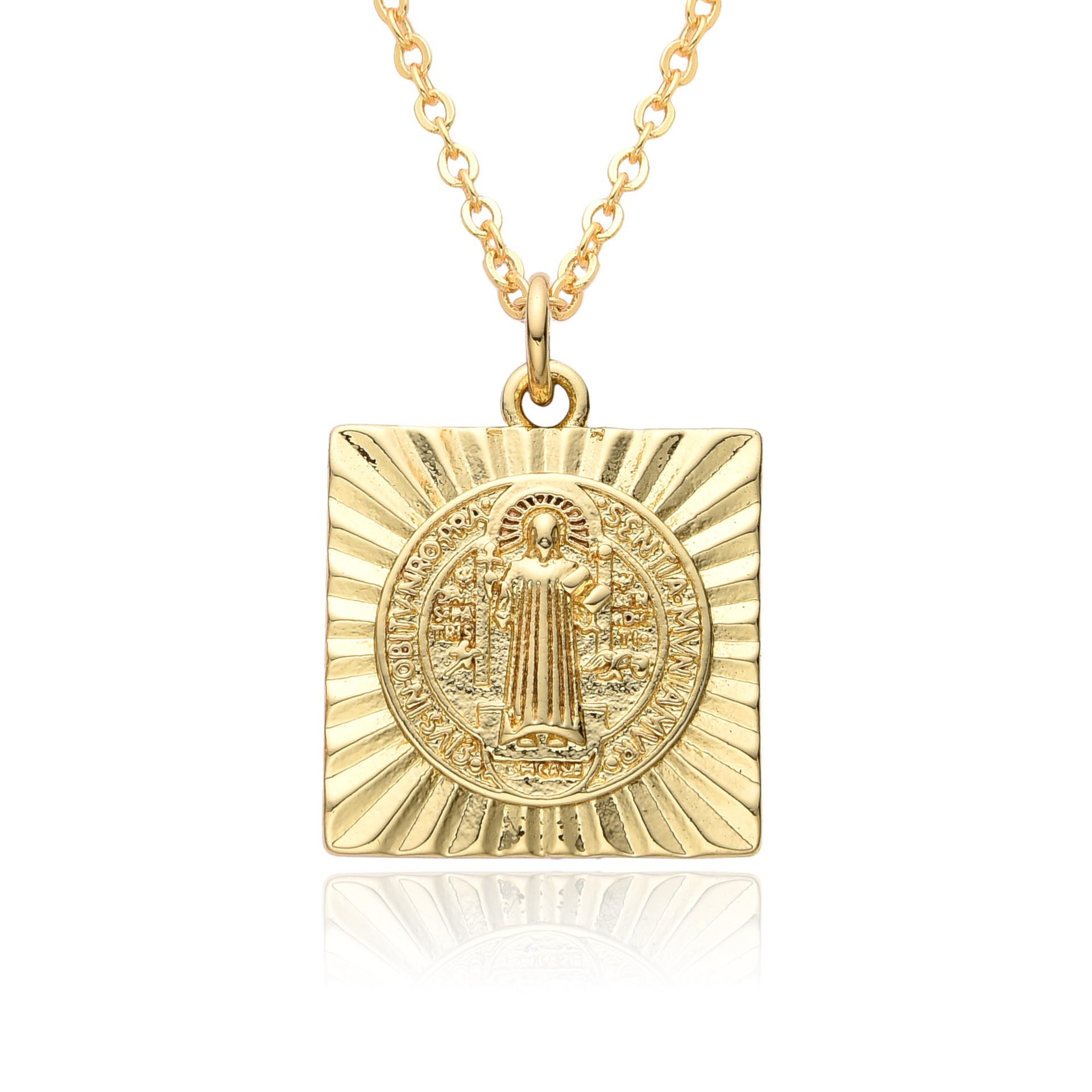 Fashion Copper Micro Zircon-inlaid Pendant Women's Necklace