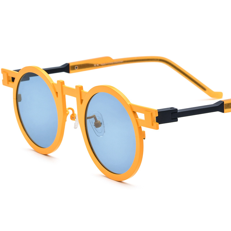 Color-blocked Sunglasses For Men And Women - Image 9