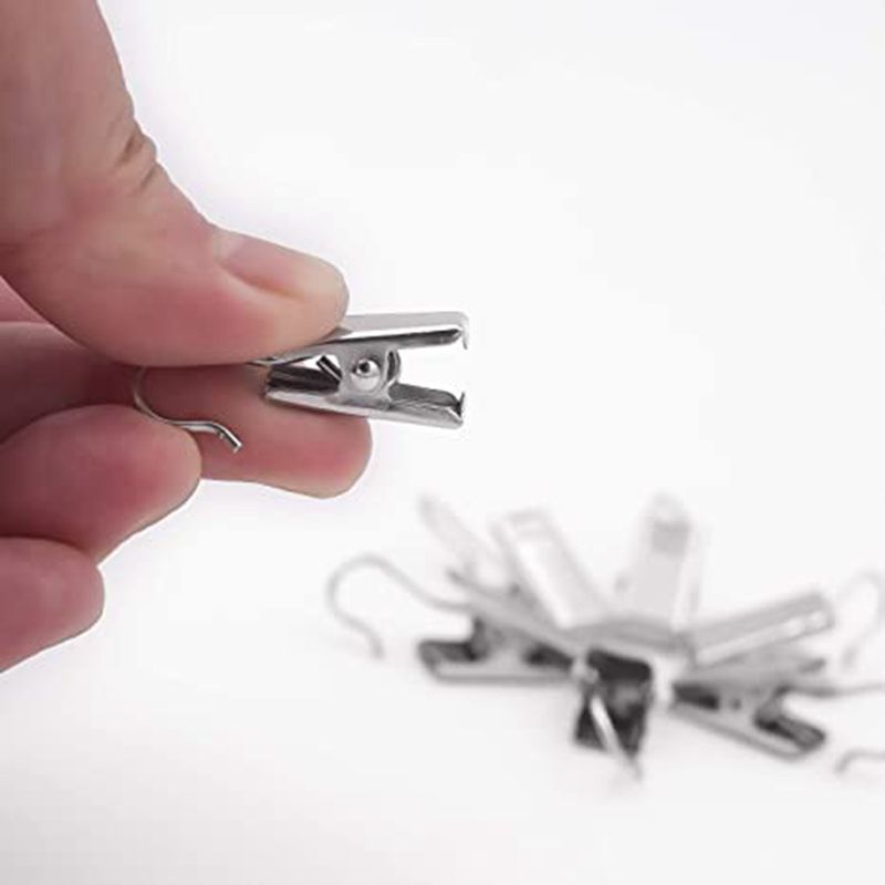 Hook Accessories Stainless Steel Retaining Ring Thickened Curtain Clip - Image 6