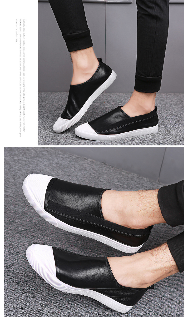 Title 8, Chaussures décontractées pour hommes Slip-on mo...