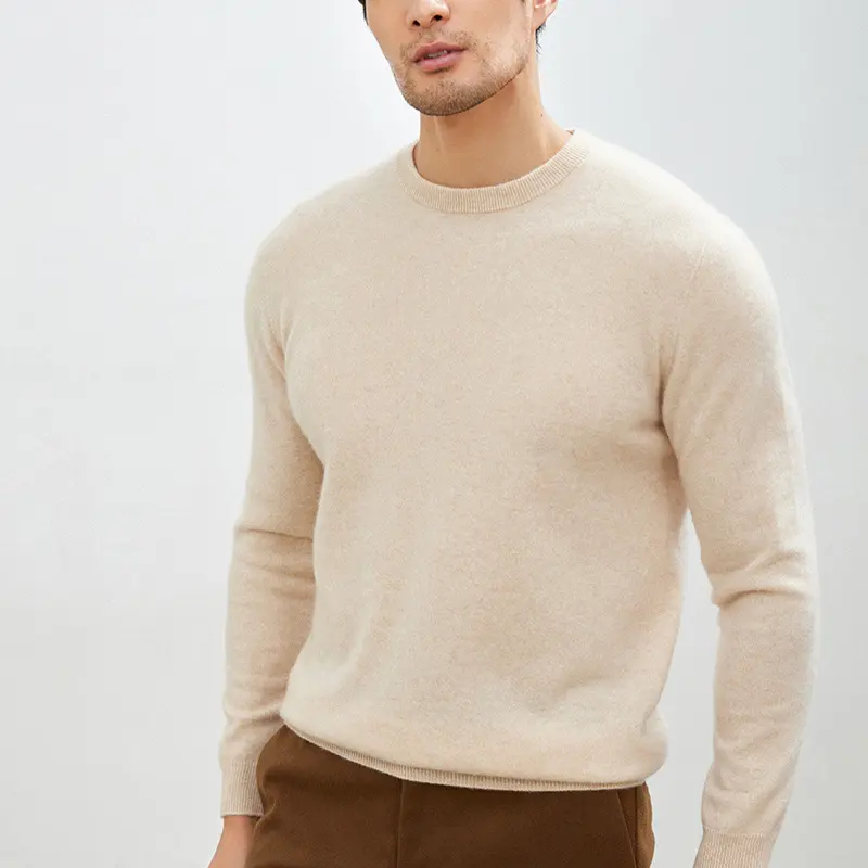 Men's Long Sleeve Pullover Business Casual Sweater Autumn