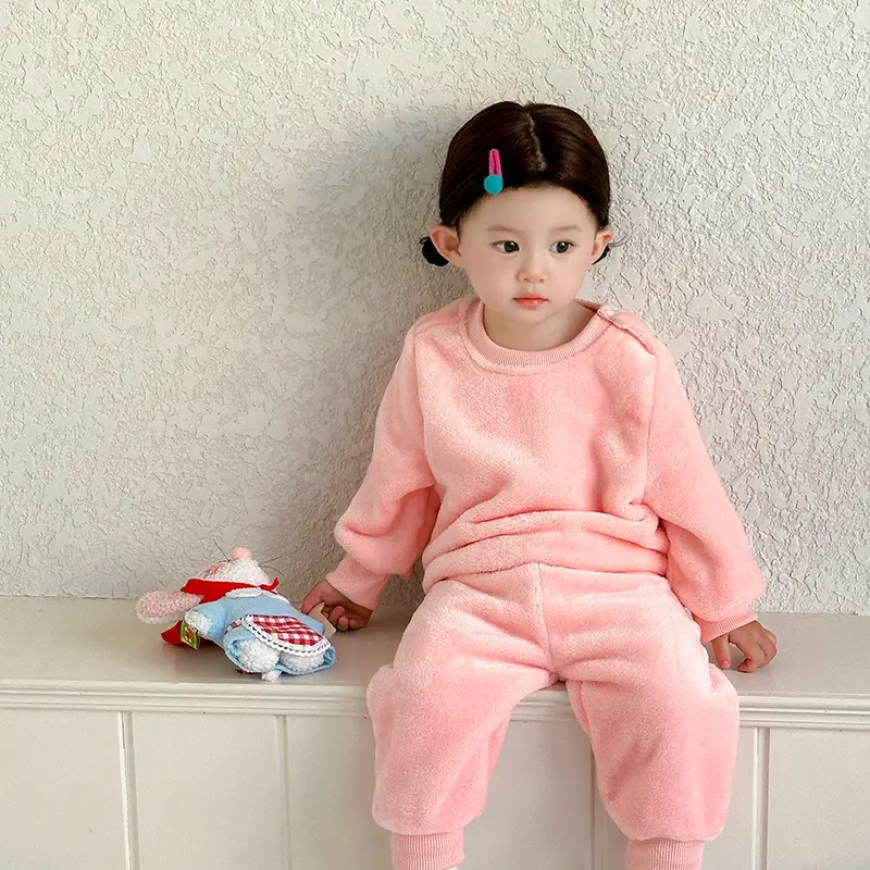 Children's Suit Autumn And Winter Boys Girls