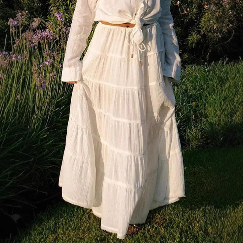 Fashionable Casual A-Line Cake Skirt For Women
