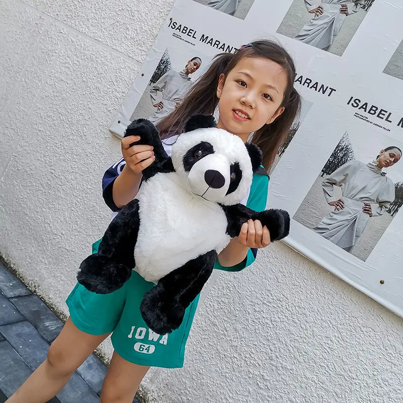 Cute Panda Small Backpack Fashion Boys