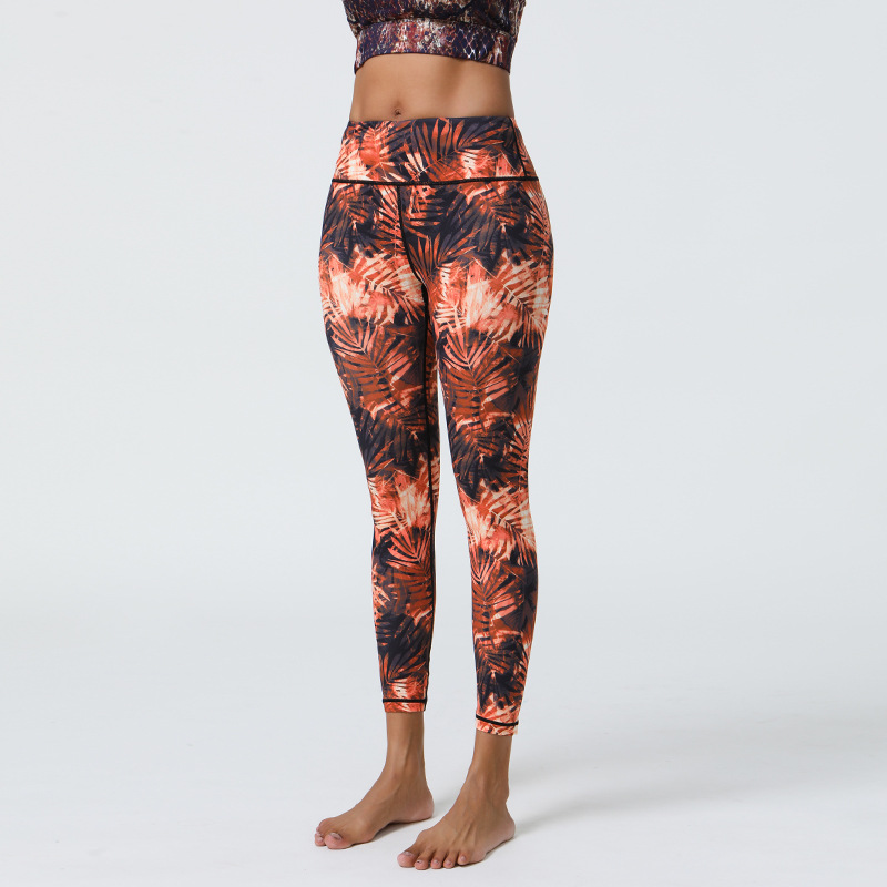New Womens Printed Yoga Leggings 4