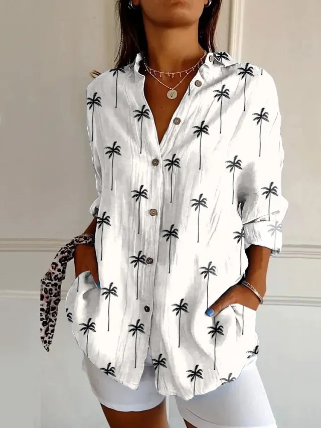 Fashionable Personalized New Women's Long Shirt Yk2030Wt 5Xl - Shop at LoveMi
