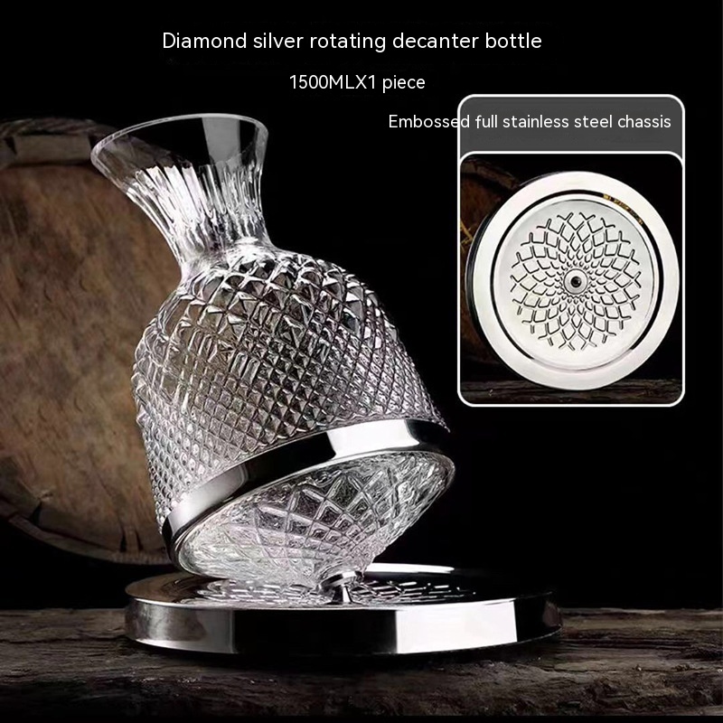 Silver Wine Decanter