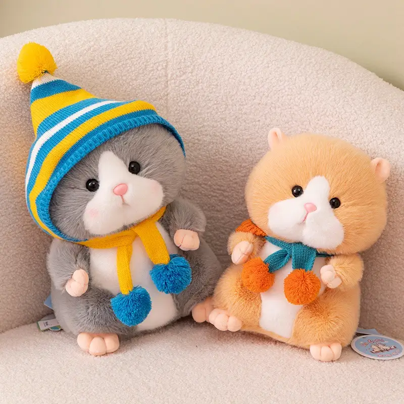 Djungarian Hamster Hamster Children Plush Doll