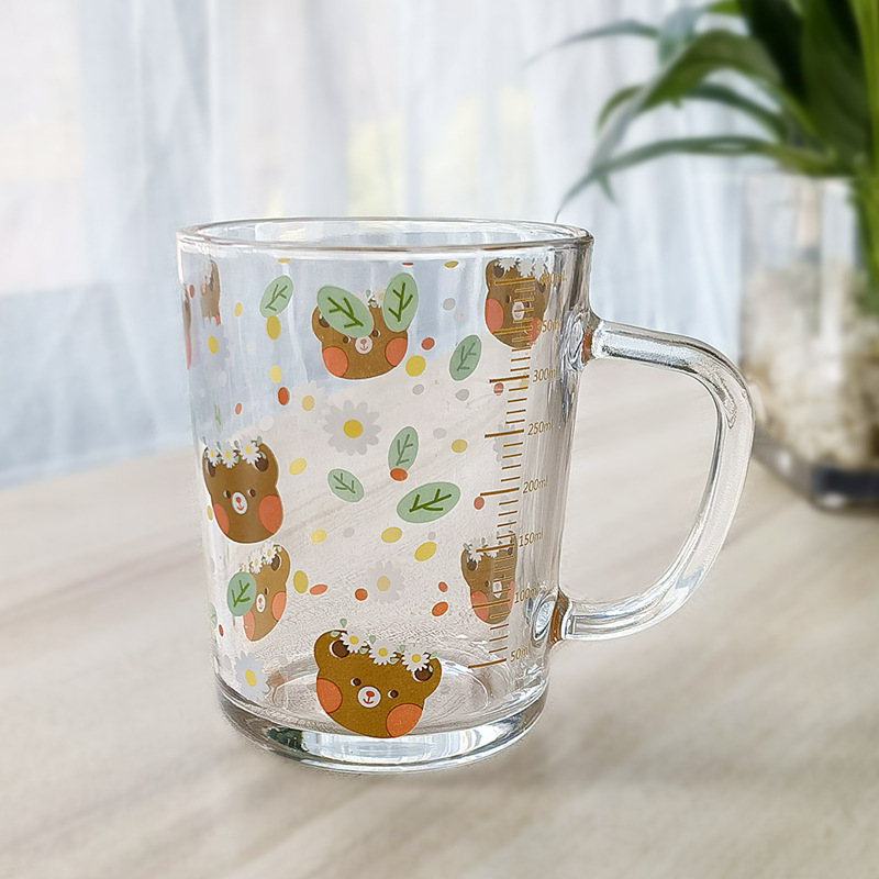 Stylish Minimalist And Uniquely Designed Glass Water Cup