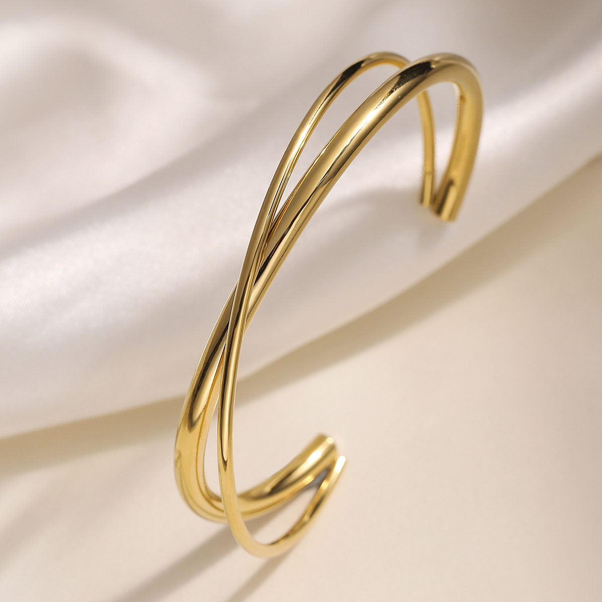 Stainless Steel Niche Personalized Cross Bracelet