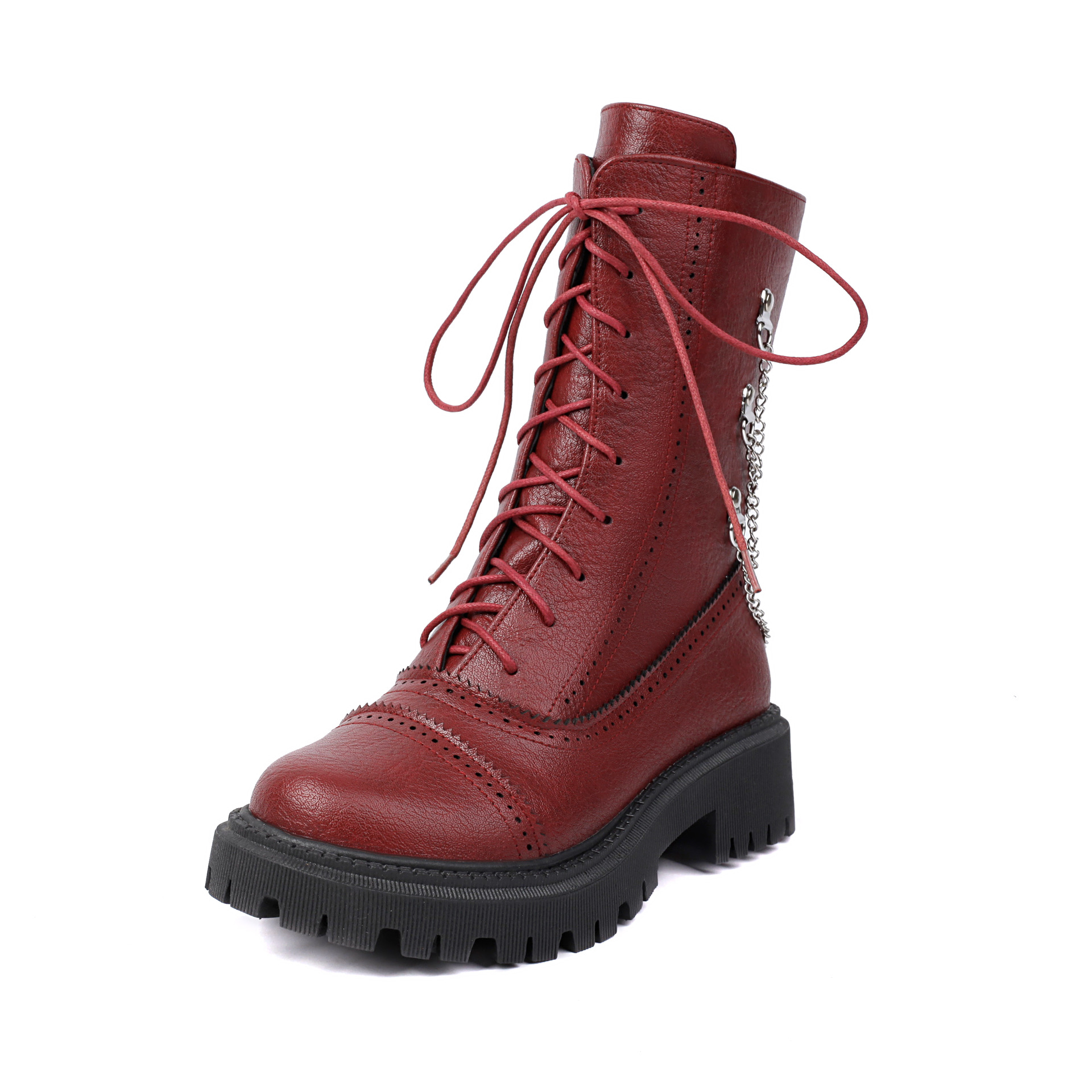 Women’s Chunky Heel Mid-Calf Dr. Style Boots