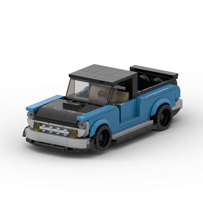 Agricultural Truck Speed8 Grid Car Puzzle Assembled