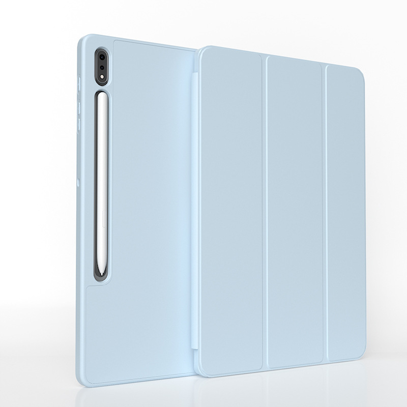 Minimalist Solid Color S8S9 Tablet Case With Pen Slot