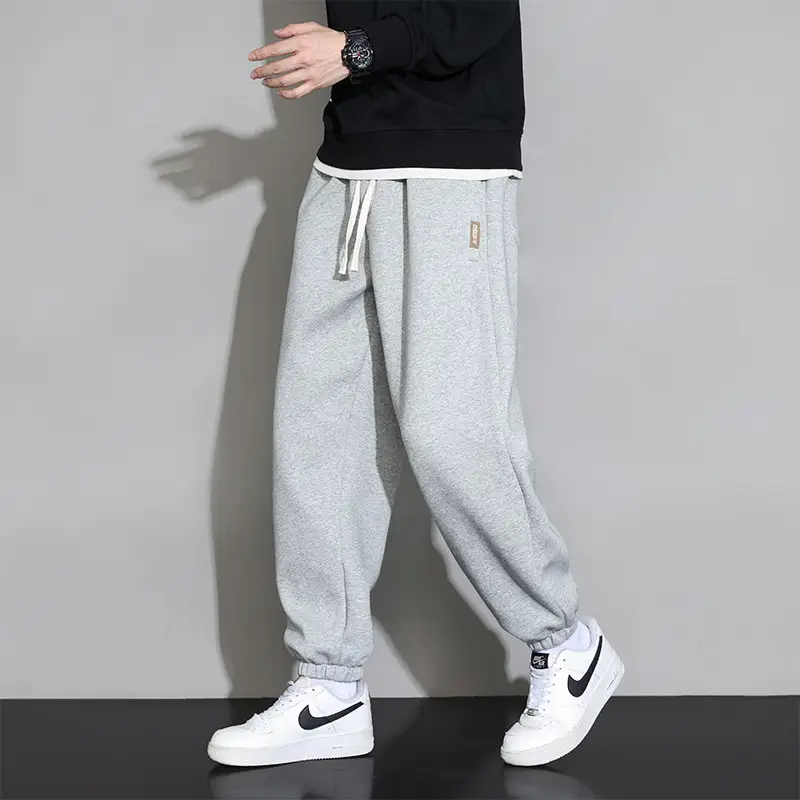Men's Loose Thin Looking Extra Large Plus Casual Sports Trousers
