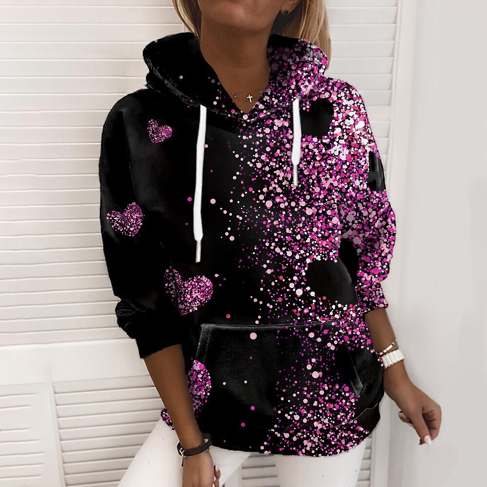 New Comfort Loose Casual Hooded Sweater G44W137 Xs - Shop at LoveMi