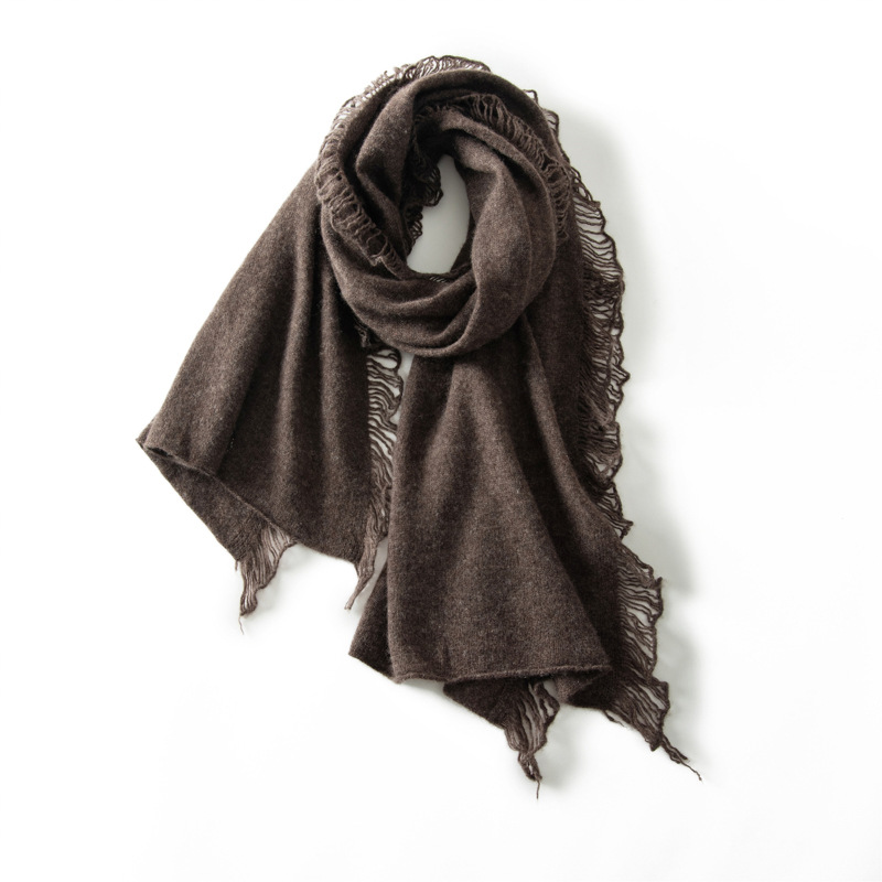 Cashmere Women's Thin Warm Single-strand Scarf