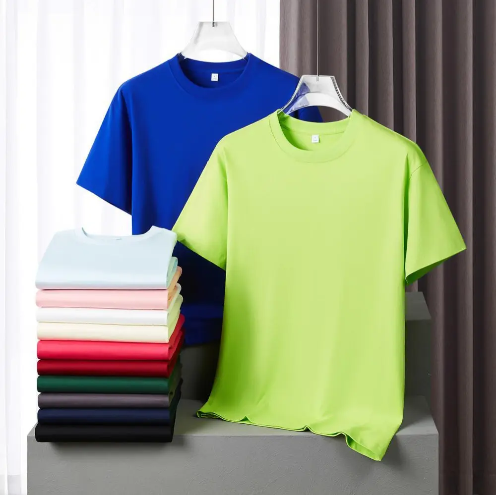 Mens Round-neck Short-sleeve T-shirt