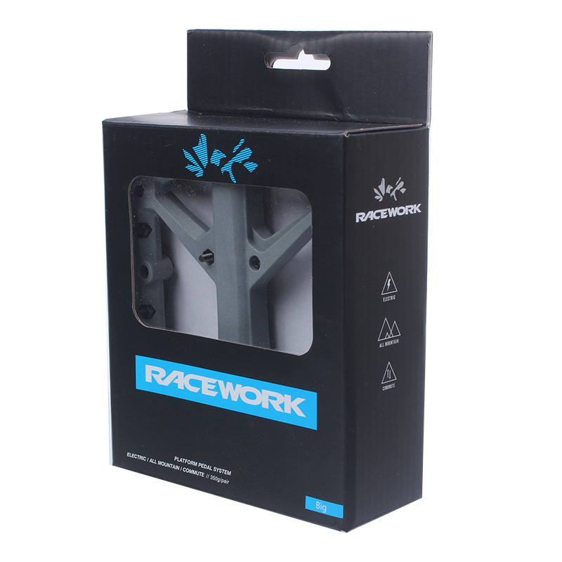 Mountain Bicycle Pedal Nylon Fiber DU Bearing Pedal Riding Pedal