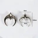 6 Silver Arc Cross Star