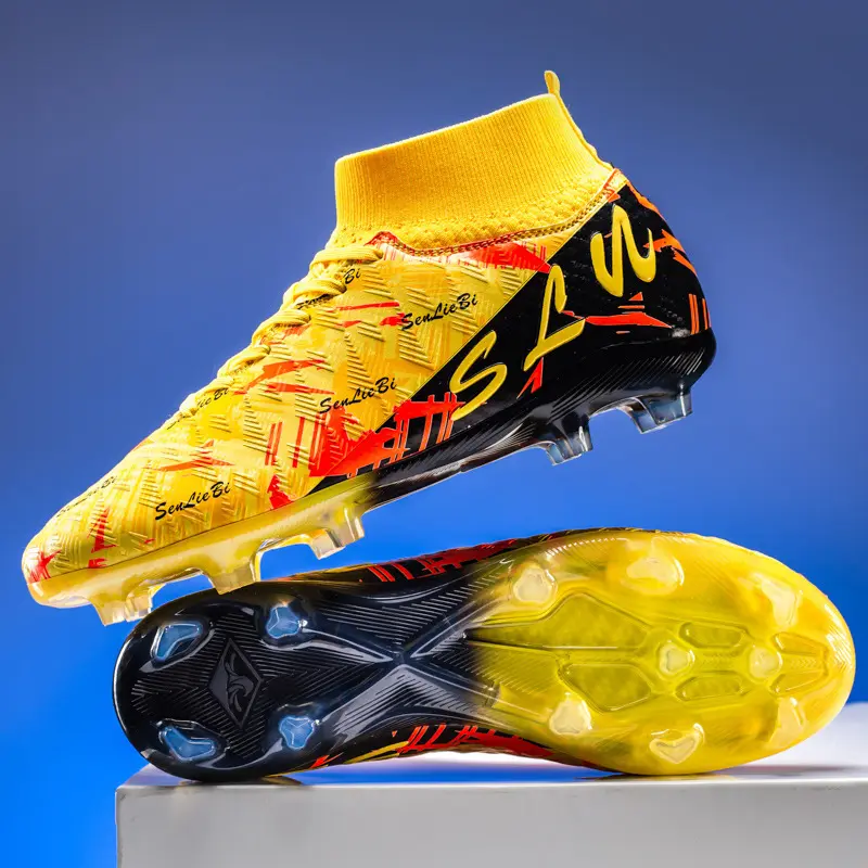 High-top Soccer Shoes For Teens And Children