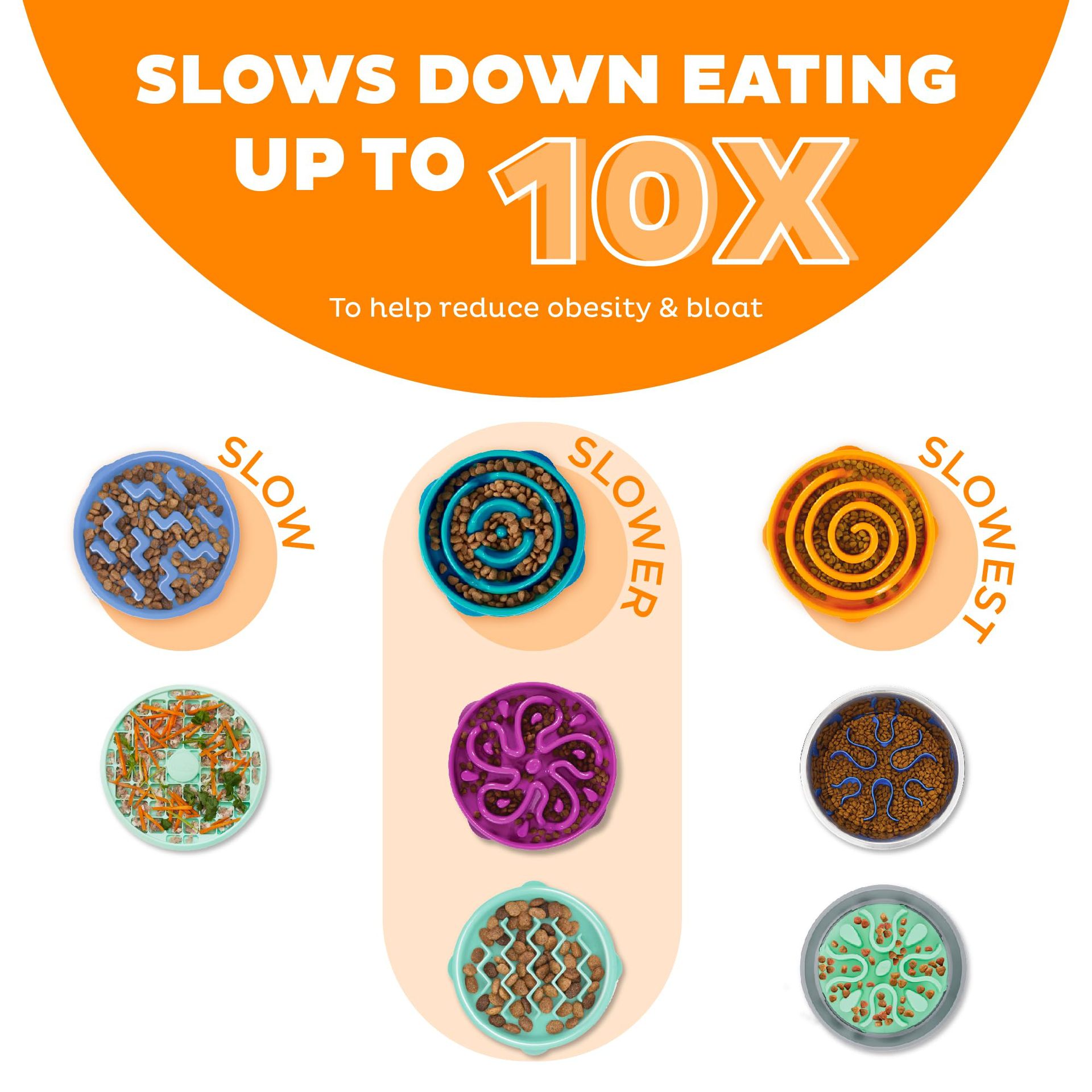 Household Dog Puzzle Anti-choking Slow-feeding Bowl detail photo 7