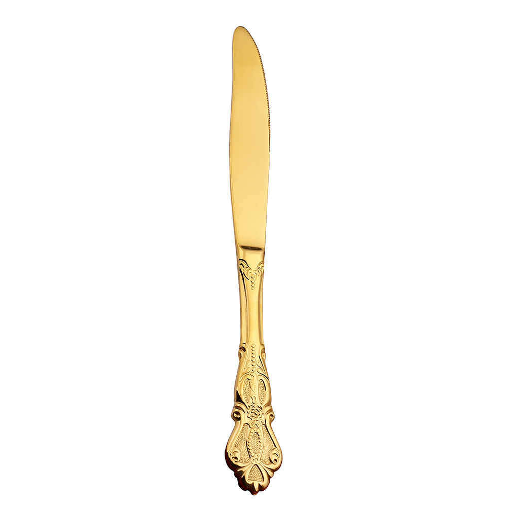 Golden Dining Knife