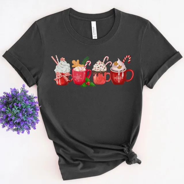 3D Digital Printing Casual Round Neck Short Sleeves Black - Shop at LoveMi