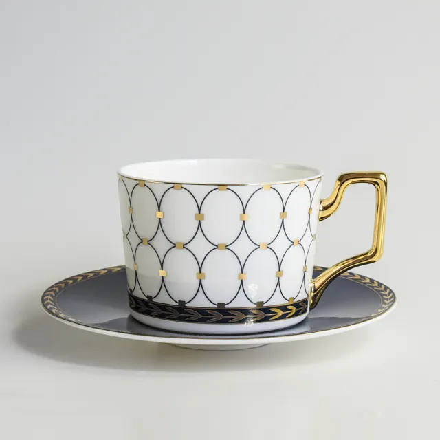 Ceramic Cup Dish Afternoon Tea Cup European Bone China Coffee Cup And Saucer Suit Meeting Sale Gift Gift Style 4 - Shop at LoveMi