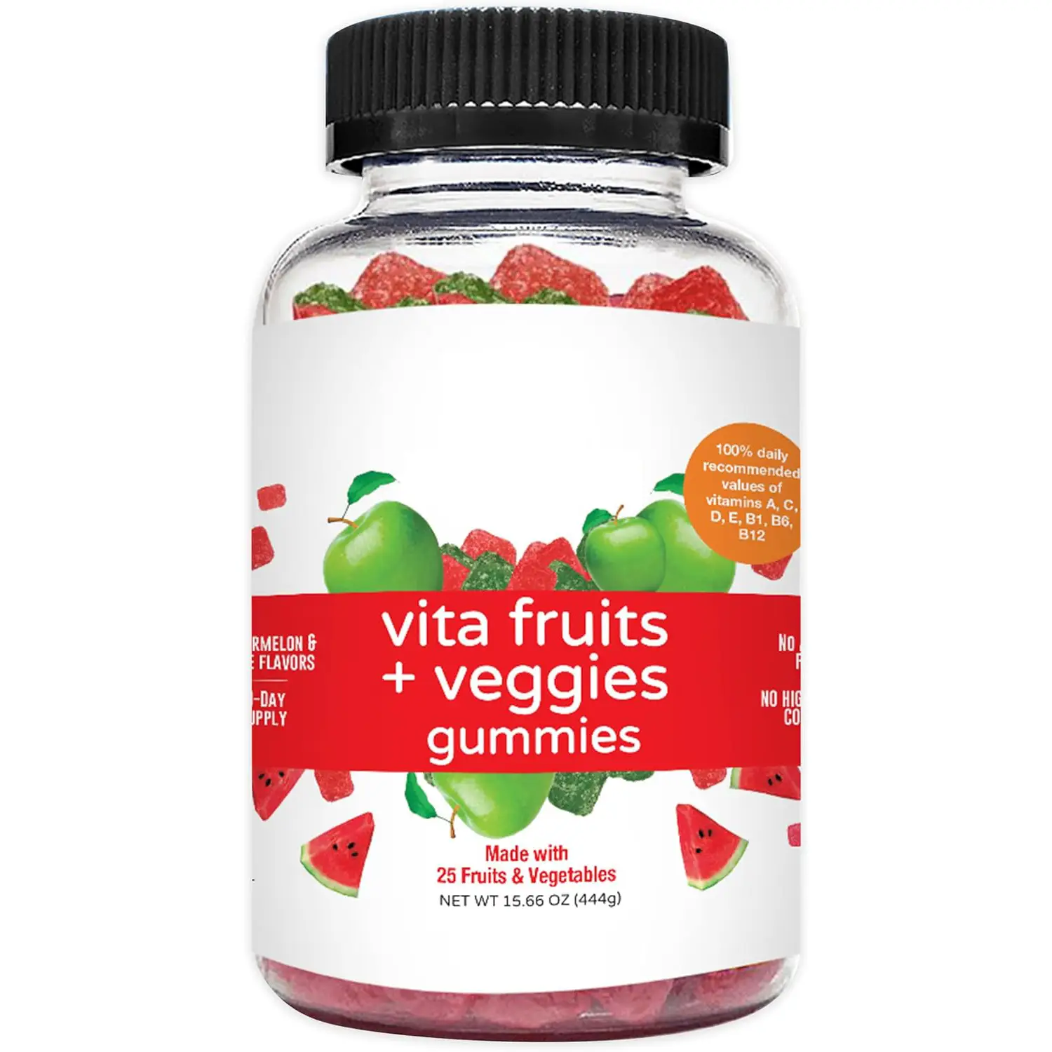 60 Fruit And Vegetable Soft Candy
