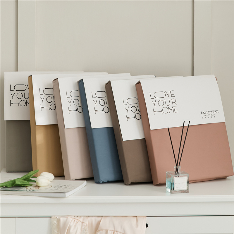 Simple Long-staple Cotton Single-item Fitted Sheet