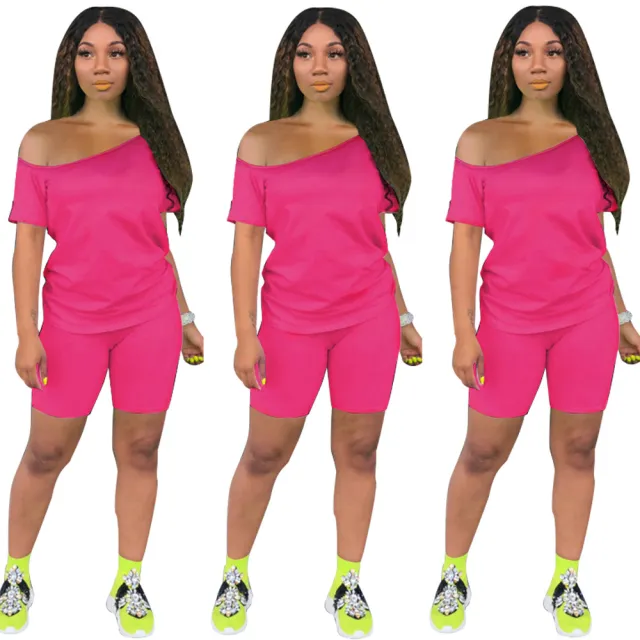Slim fit Off shoulder Short Pants Two pieces Nightclub Uniforms Red - Shop at LoveMi