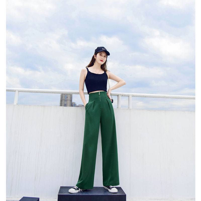 Women's Wide-leg Pants Loose Slimming Casual Pants