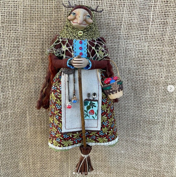 Creative Little Pendant Witch Doll Decorative Ornament