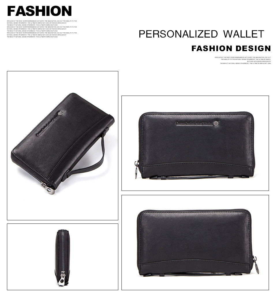 Men's Long Wallet