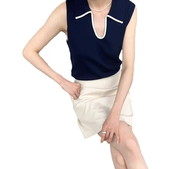 Loose Casual Fashion Knitwear Top For Women Blue - Shop at LoveMi