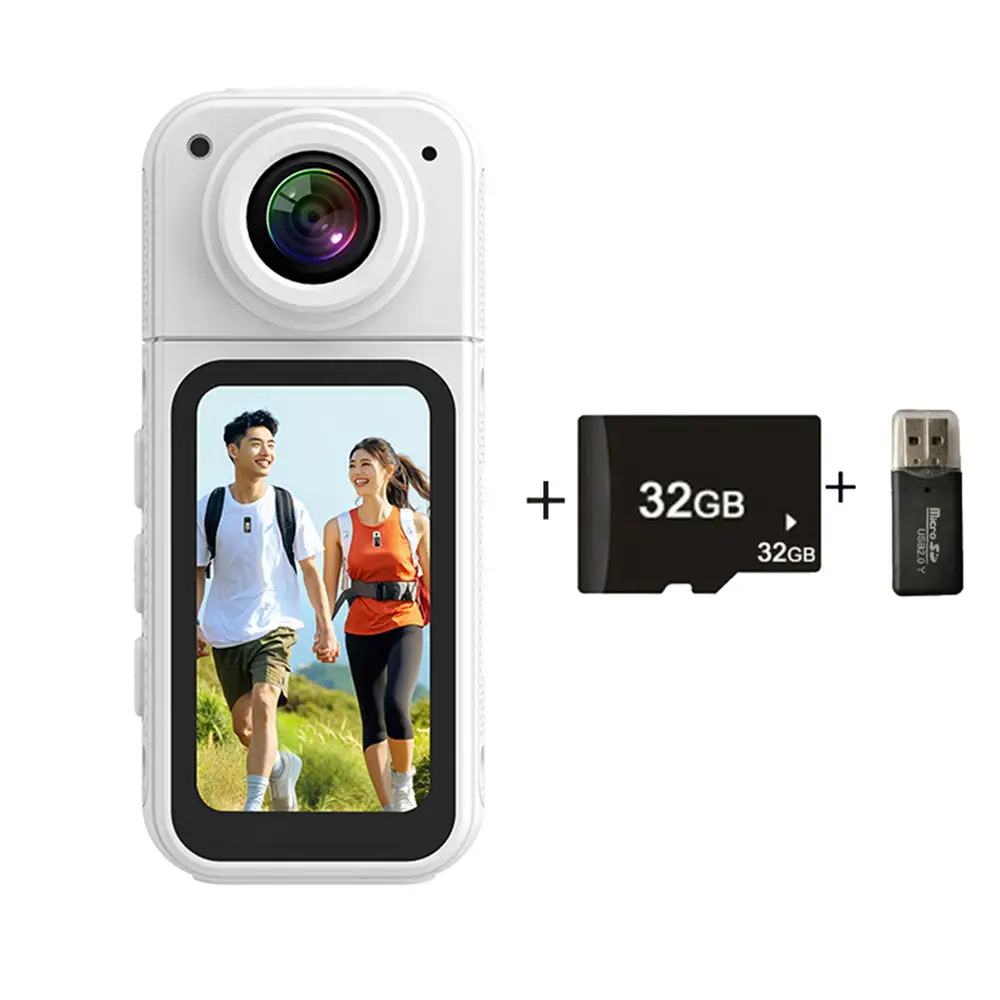 Riding S70 Thumb Camera 2K Picture Quality Rotating DV
