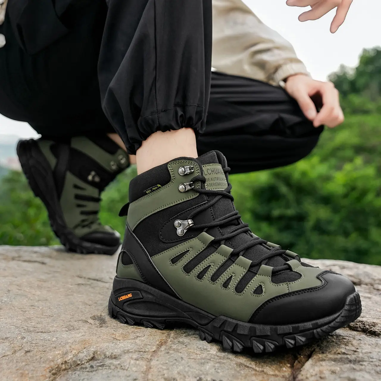 High Top Lace Up Dr Martens Boots
