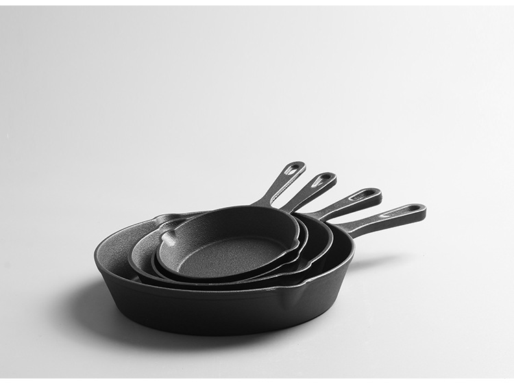 Title 5, Cast Iron Uncoated Frying Pan