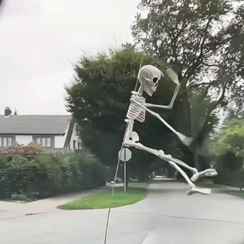 Car Interior Decoration Skull Skeleton (40cm Pumpkin Skull)