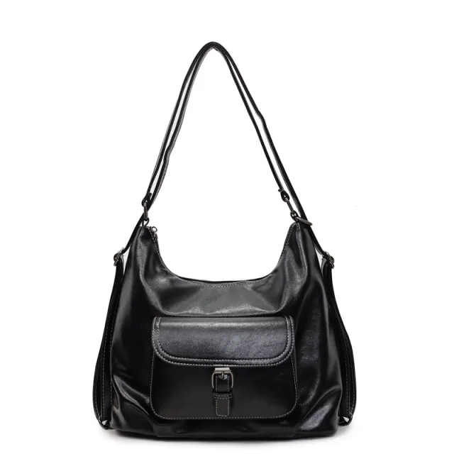 Summer Fashion Multipurpose All match Shoulder Bag Black - Shop at LoveMi