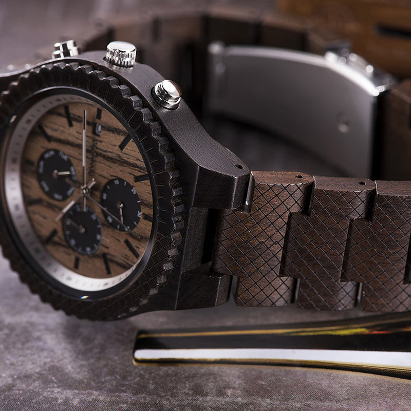Unisex Sporty Wooden Watch 6