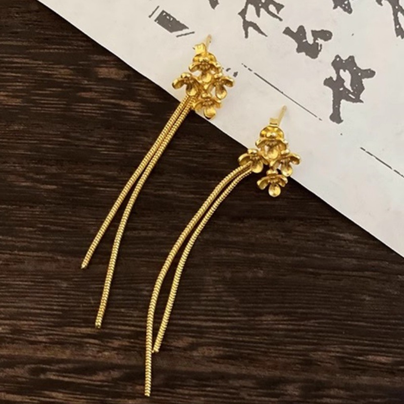 Retro-style Ear Jewelry With Electroplating