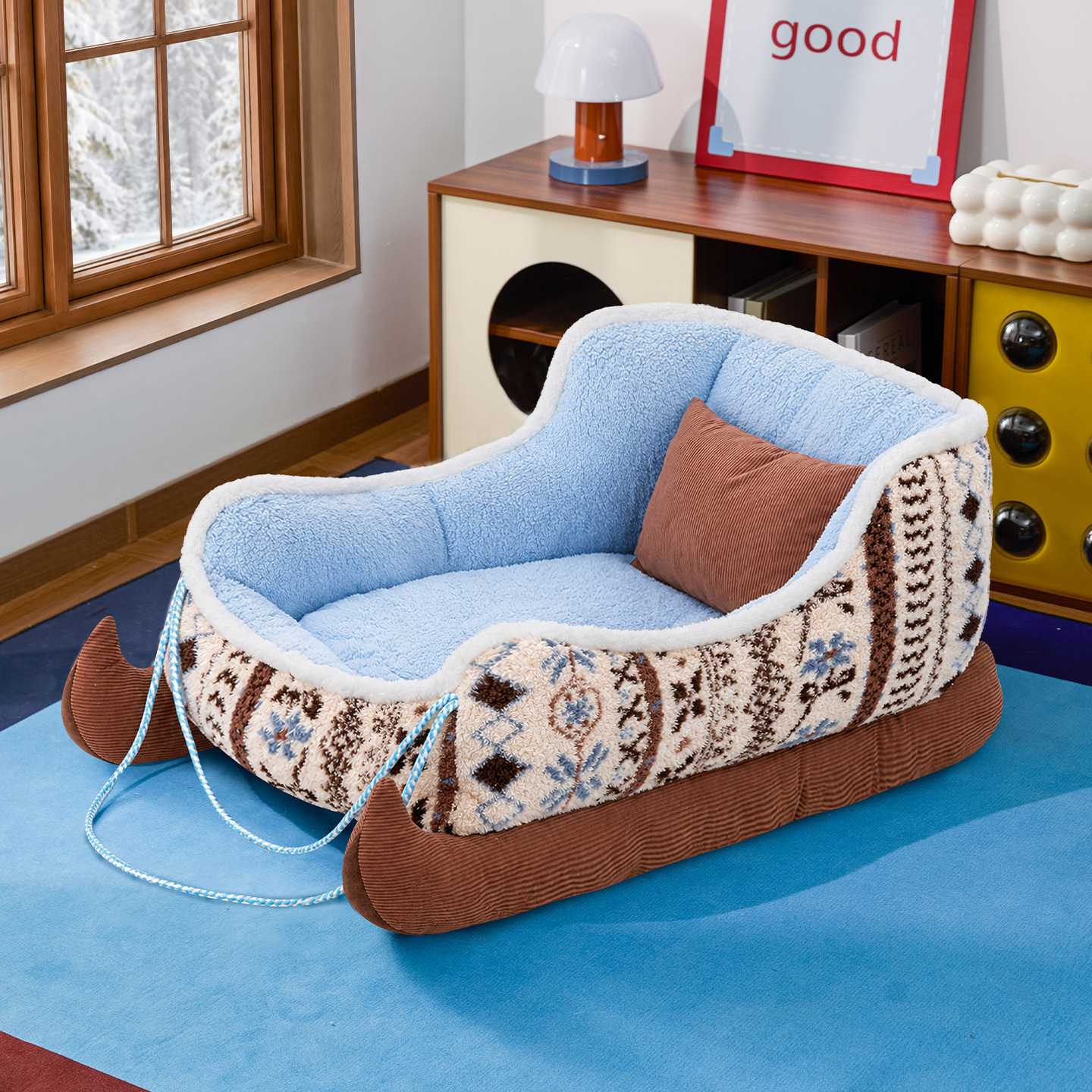 New Four-season Universal Semi-enclosed Winter Warm Cat Bed — image 1
