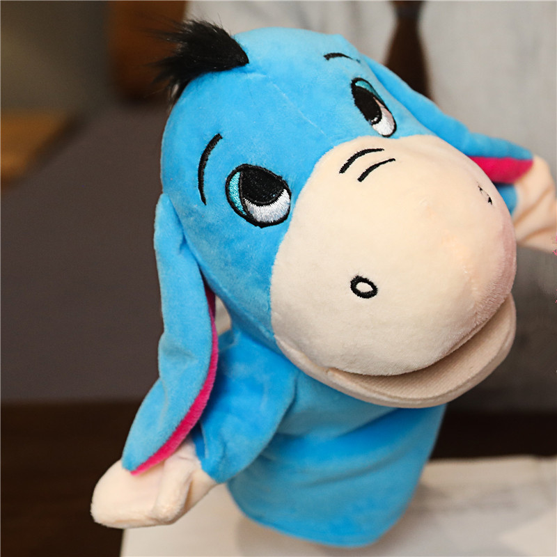 Blue Donkey Puppet