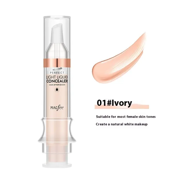 Syringe Beauty Liquid Concealer Concealing Foundation 01 Ivory - Shop at LoveMi